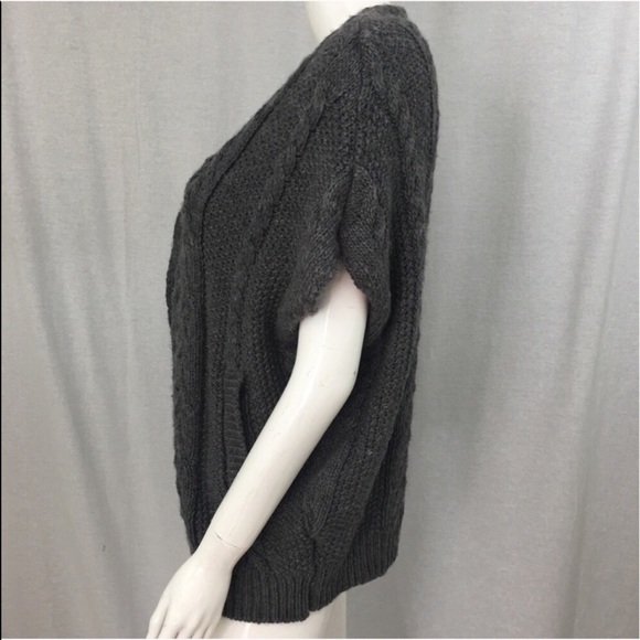 SOLD Small XXI Forever 21 Wool Blend Vest Cardigan - Picture 6 of 8